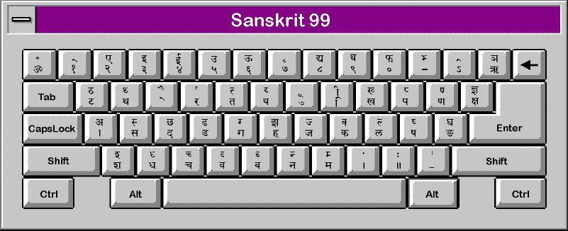 sanskrit keyboard